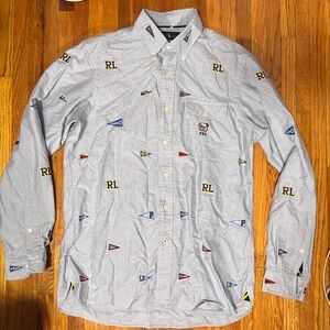 Men’s Polo Ralph Lauren Embroidered Shirt - M